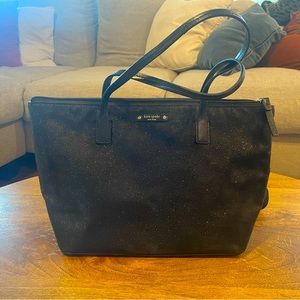 Designer Kate Spade Haven Lane Glitter Tote